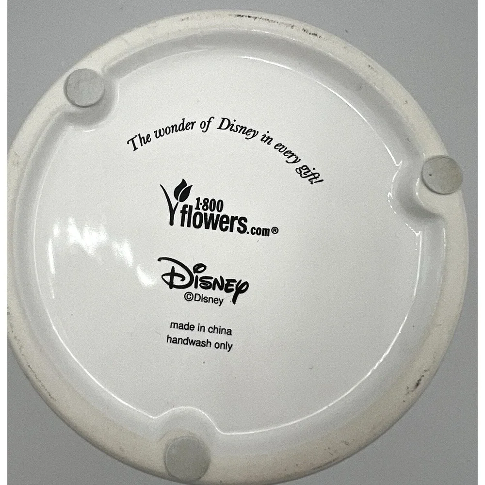 Mickey Mouse Flower Vase Disney 1-800-Flowers 8.5